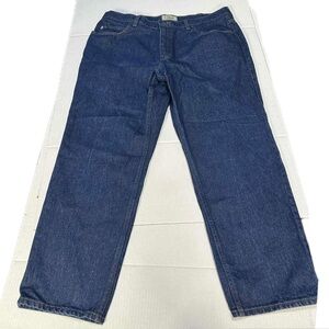 L.L. Bean Men's Straight Jeans - Dark Blue